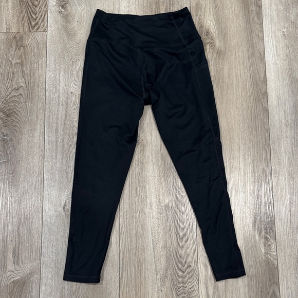 Black Dance Team Kids Leggings - Picture 2 of 2